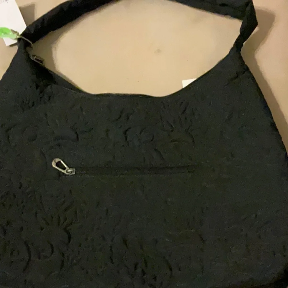 NWT SAKROOTS ATLAS HOBO - BLACK SPIRIT DESERT QUILTED